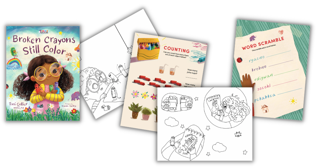 broken crayons activty guide