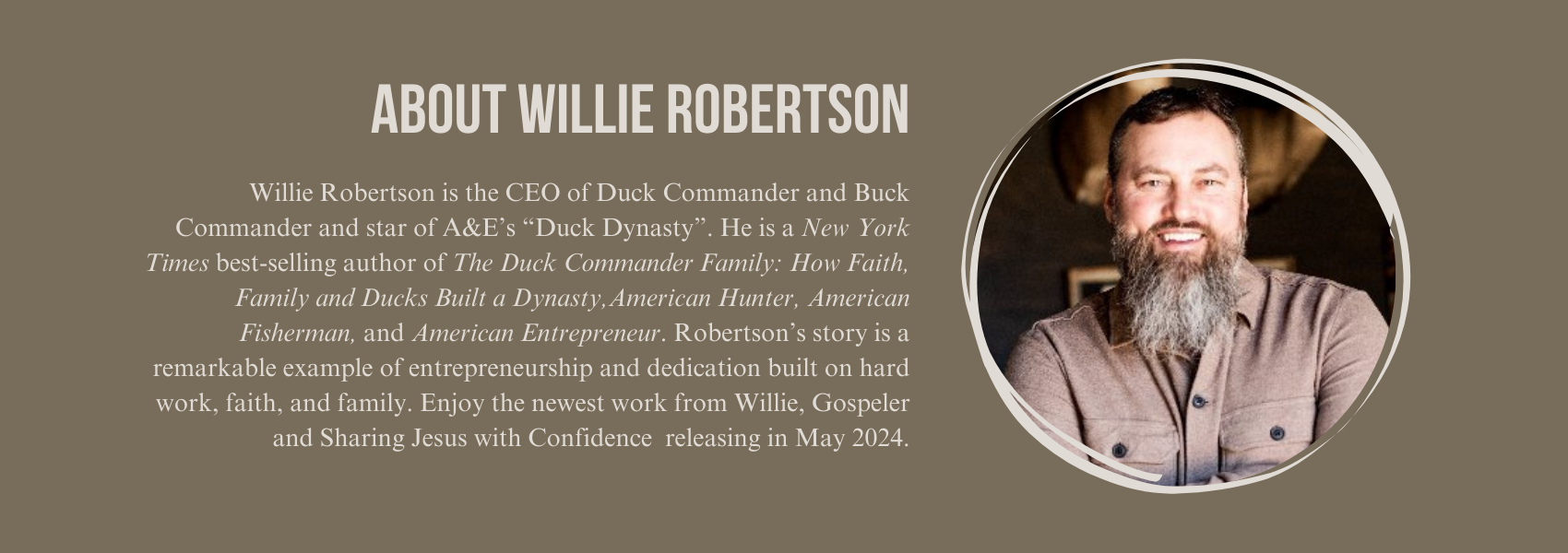 About Willie Robertson