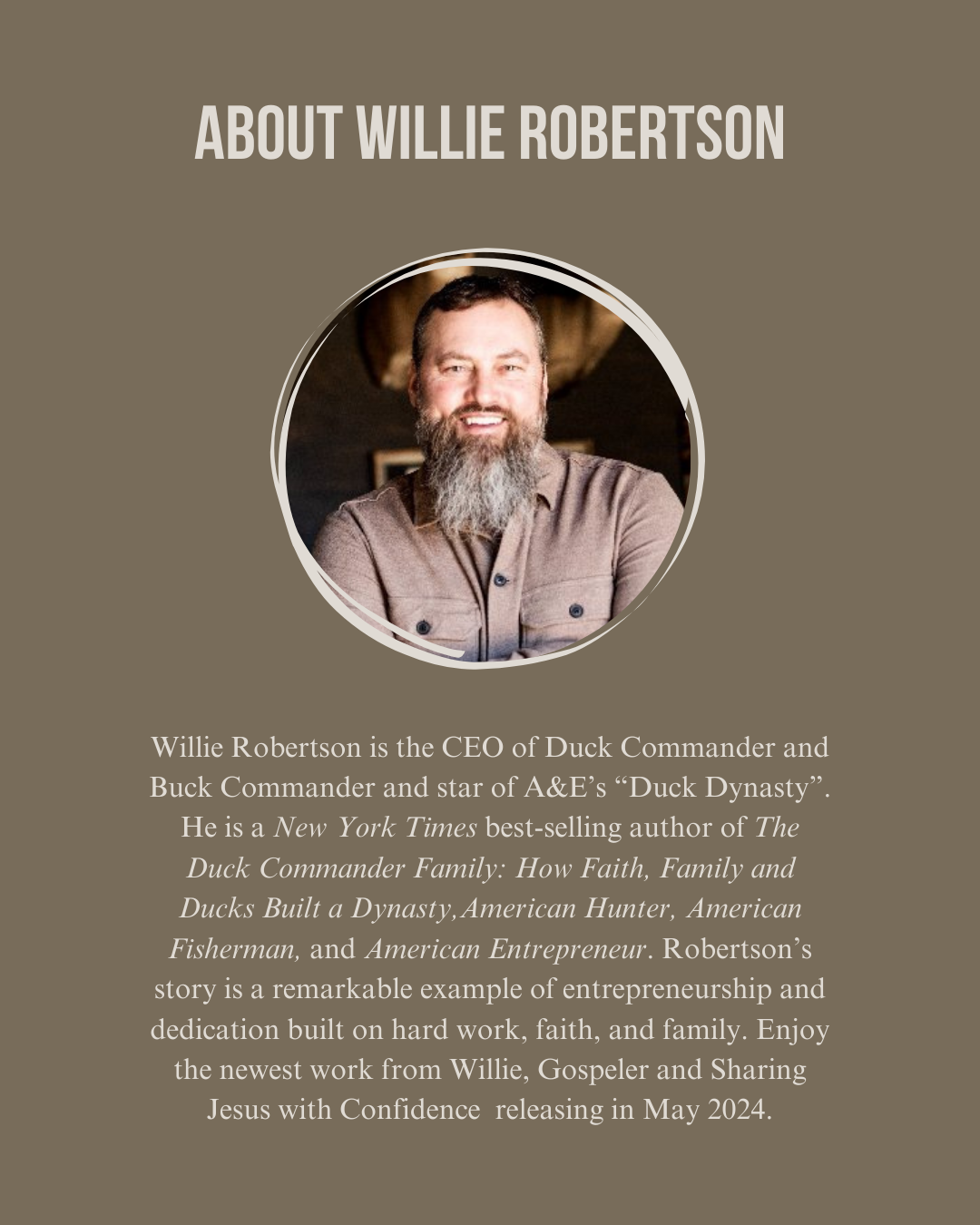 About Willie Robertson